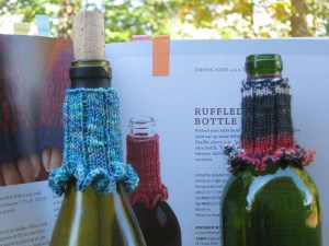 Wine sleeves and book