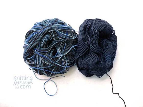 yarn used in Dorsal Socks