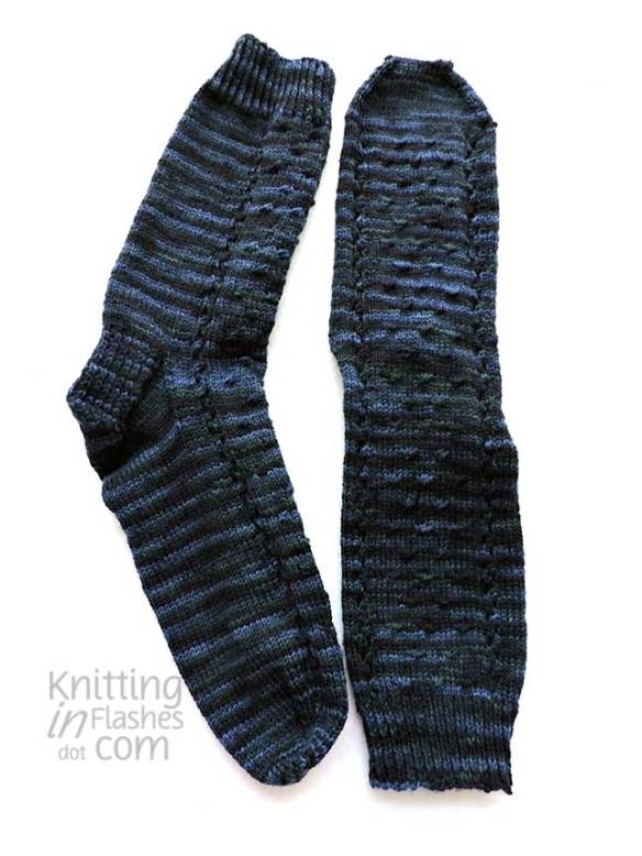 Finished pair Luminary socks